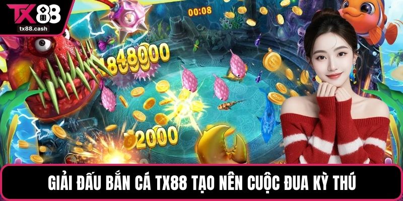 Giải đấu bắn cá TX88 tạo nên cuộc đua kỳ thú